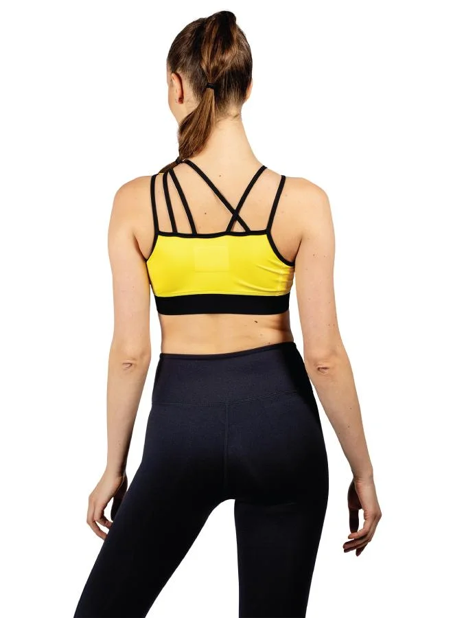 ZAECY Women's High-Support Padded Sports Bra