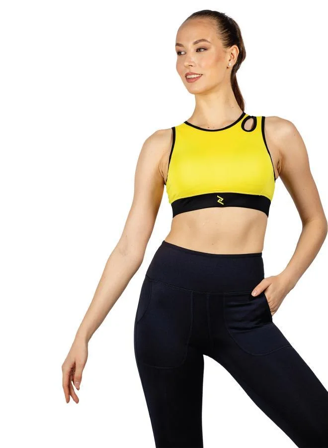 زيسي حمالة صدر رياضية مبطنة عالية الدعم للنساء