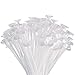 PP OPOUNT 50 Pieces Balloon Sticks Upgraded Version 126 Inch White Balloon Sticks Holders with Cups for Christmas Decoration Wedding Party Holidays Anniversary Decor - Image 3
