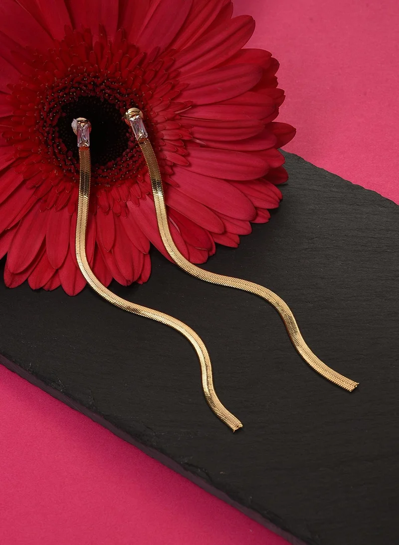 سوهي أقراط صناعية عصرية متدلية