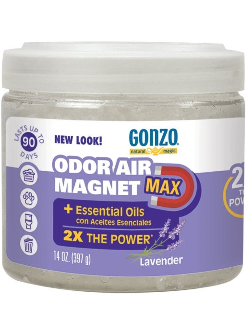Gonzo Naturally Pure Odor Removing Gel Lavender 397 G - Image 1