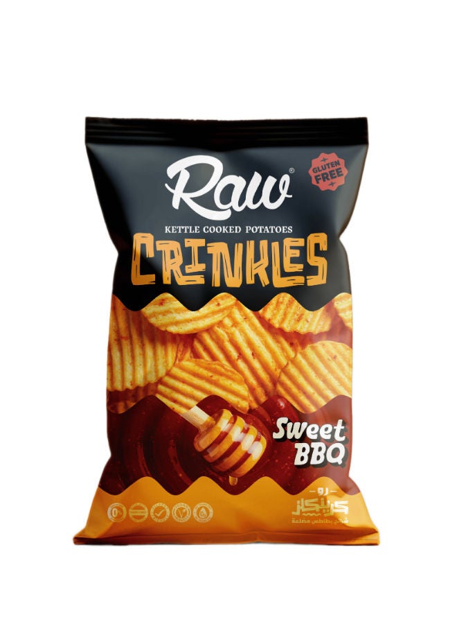 بطاطس كرينكل مطبوخة بصلصة الباربكيو الحلوة 75/65g