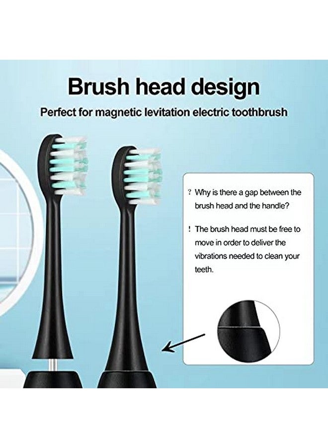 KINGHEROES Kingeroes Replacement Brush Head 4 Brush Heads In A Box Black - Image 5