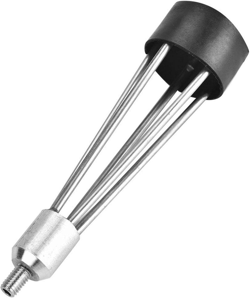 klarako Fishing Spear, Durable Stainless Steel Fishing Spear Fork Fish Harpoon 8mm Screw Head Tackle Accessory - Image 1