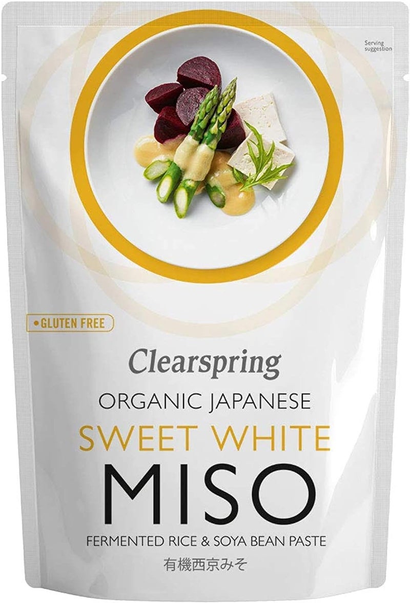 Clearspring معجون ميسو الأبيض الحلو العضوي الياباني من كليرسبرينغ 250 جرام - Image 1