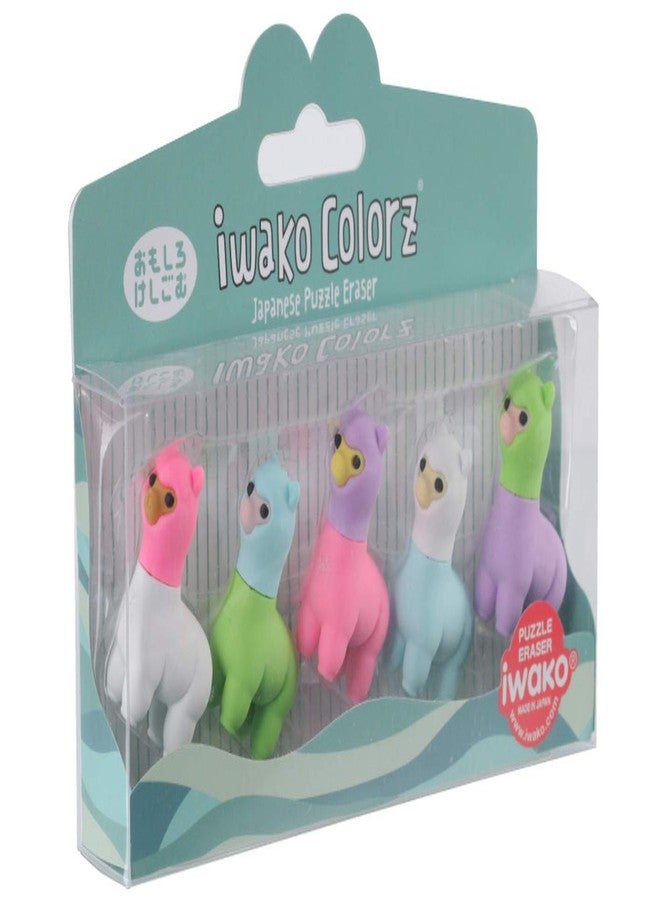 Iwako ColorZ Panda Puzzle Eraser - Image 2