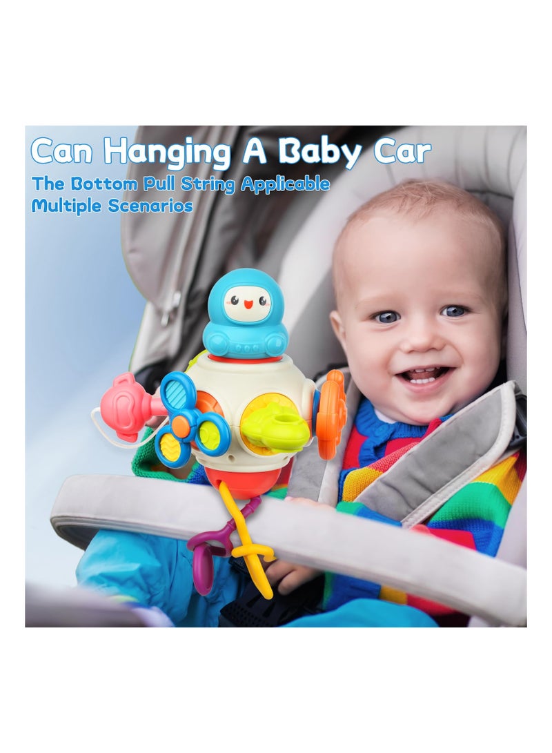 Zikra Sensory Toys Toddlers for Toddlers 1-3, Montessori Activity Cubes Busy Board Educational Learning Toys Interactive Baby Toys Car Travel Activities Cognitive Development Toys for Kids Gifts - Image 5