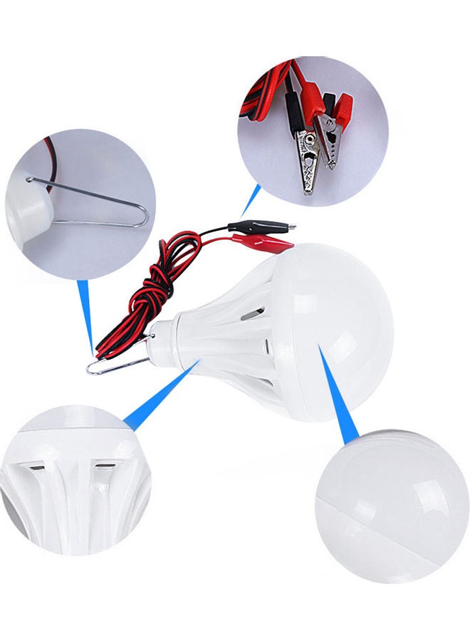 Loquat 9W Bedroom LED Light Bulb White 13 x 10 x 10cm - Image 3