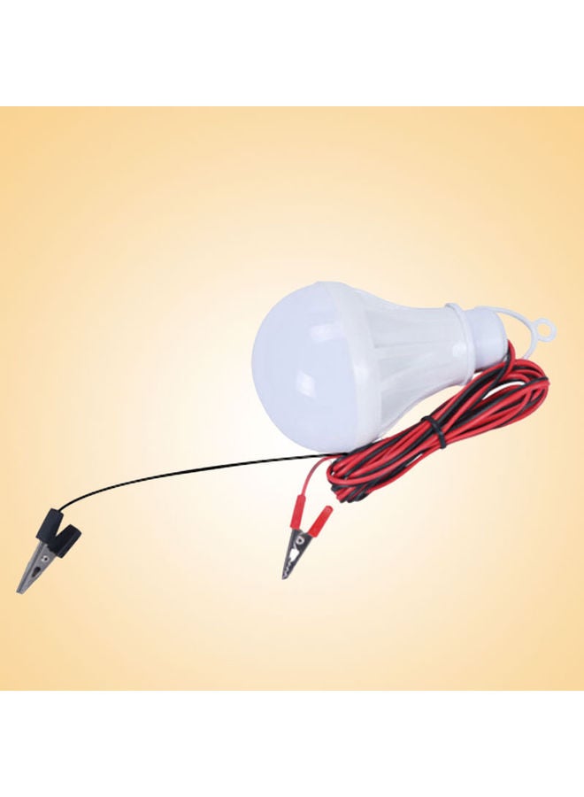 Loquat 9W Bedroom LED Light Bulb White 13 x 10 x 10cm - Image 1