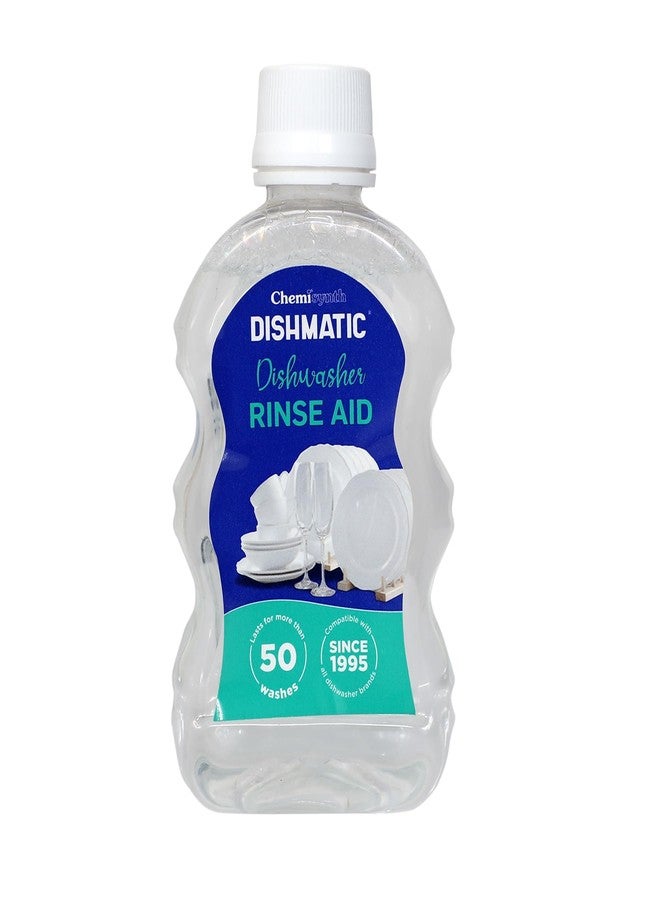 Dishmatic سائل شطف غسالة الأطباق ديشماتيك (250 مل × 4 زجاجات)، عبوة سائل غسيل الأطباق الأوتوماتيكية العادية لأطباق نظيفة لامعة، متوافق مع جميع غسالات الأطباق - Image 3