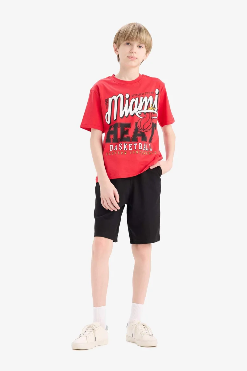 DeFacto Boy Regular Fit Sweatshirt Fabric Shorts