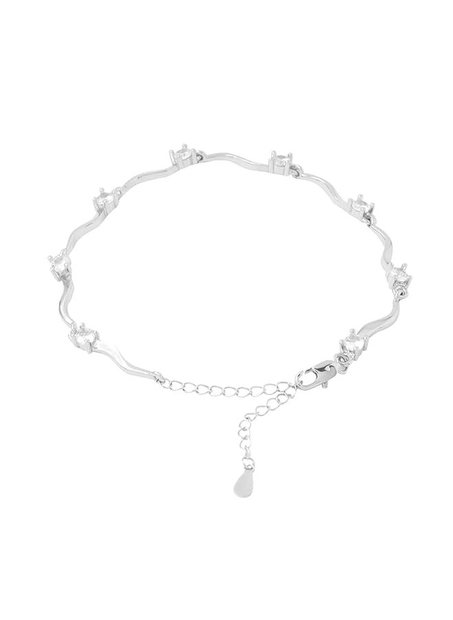 YELLOW CHIMES - Bracelet For Women Silver Ycfjbr 335Sd Sl - Image 1