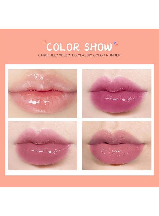 Alisesun 10 Colors Lip Tint Stain Set Korean Plumping Lip Gloss Watery Lip Stain Multiuse For Mini Liquid Lipstick & Cheek Tint Long Lasting Vivid Color 01 - Image 3