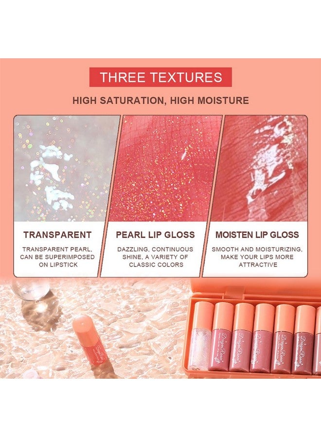 Alisesun 10 Colors Lip Tint Stain Set Korean Plumping Lip Gloss Watery Lip Stain Multiuse For Mini Liquid Lipstick & Cheek Tint Long Lasting Vivid Color 01 - Image 5