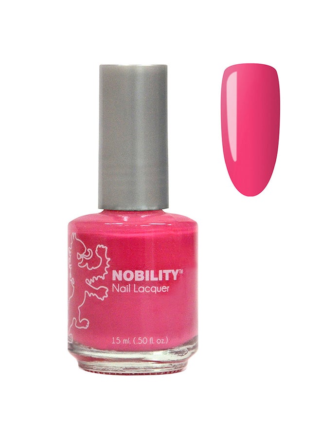 Nobility Nail Lacquer 15ml Glossy Super Shine Nail Polish 15ml Fast Dry Long Lasting Nail Enamel Nobility Nail Paint No Need UV LED Lamp No curing Nail Color 