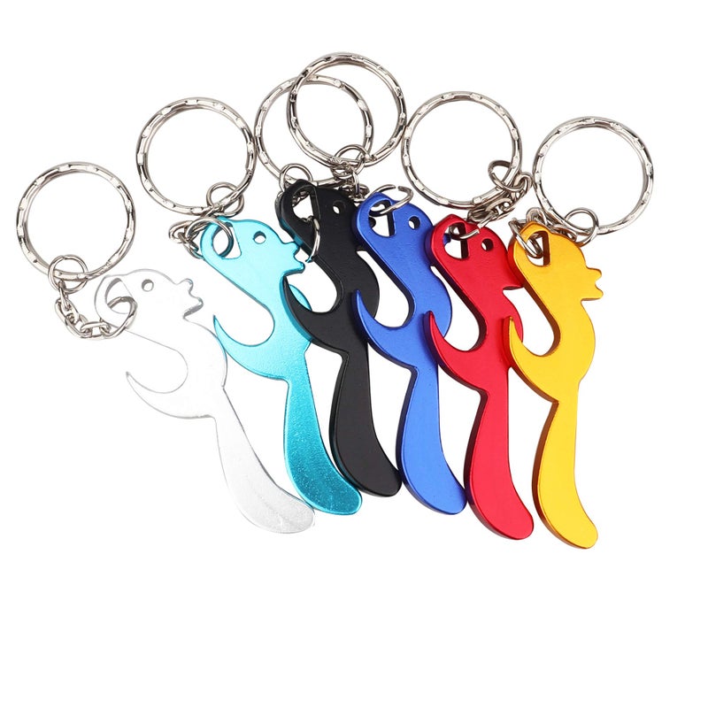 SWATOM SWATOM Squirrel Keychain Bottle Opener Beer Opener Tool Key Tag Chain Ring Accessories Squirrel 6 