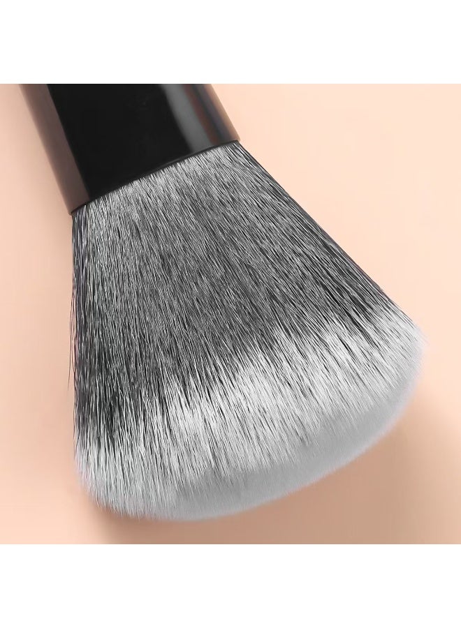 Generic Portable On The Go Makeup Brush Set, Easy-Grip Full Function Mini Cosmetic Brush Set with Brush Bag 10 brushes  - Image 5