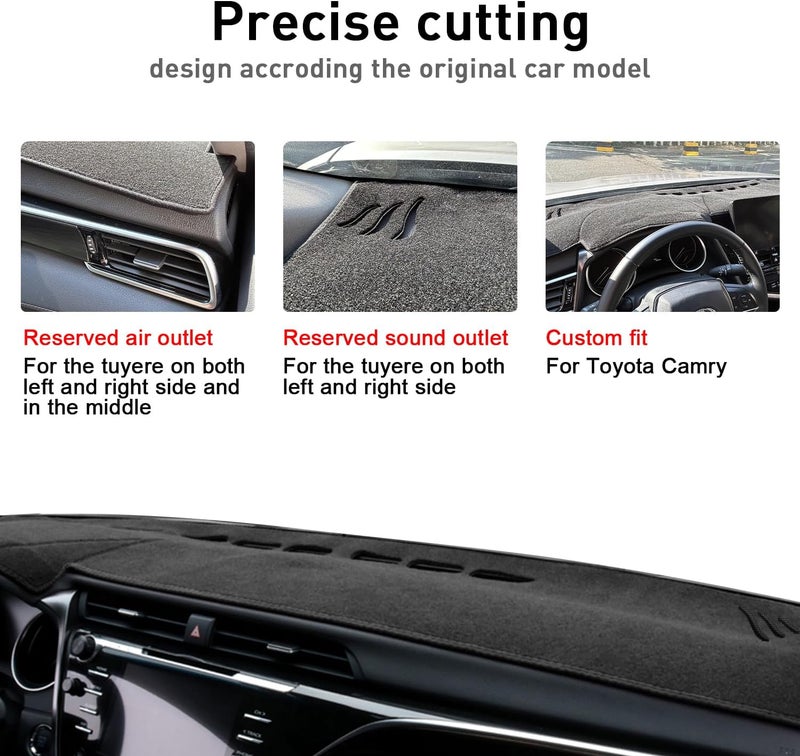 REMOCH Dash Cover for Toyota Camry 2018-2024 - Image 3