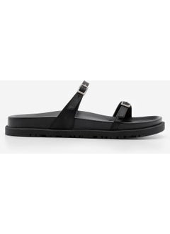 MARJIN Women's Stoned Banded Casual Slippers Esruna  - Image 2