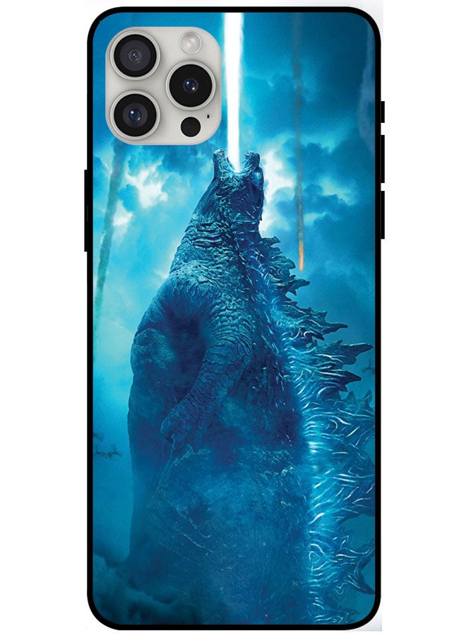 EYE CATCH Protective Premium Quality Case Cover For Apple Iphone 16 Pro Max (2024) Godzilla Multicolor - Image 1