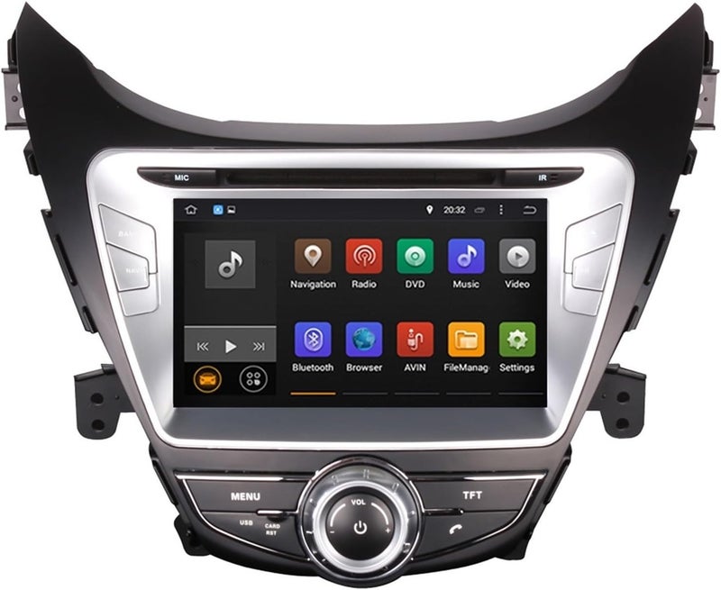 Wivplex 8'' Android 9.0 Car Multimedia Player for Hyundai Elantra - Image 1