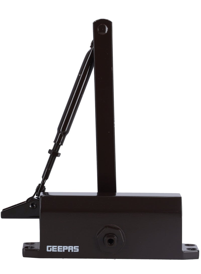 GEEPAS Geepas GHW65064 Heavy duty Door Closure, Durable Material with Double Speed Leak Free Hydraulic Working, Ideal for 45-65Kg Door for Office, Showrooms, Shops & More, 1 Years warranty  - Image 1