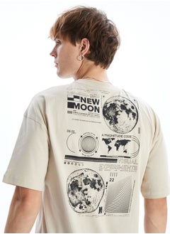 LC WAIKIKI Crew Neck Short Sleeve Printed Combed Cotton Men'S T-Shirt  - Image 1