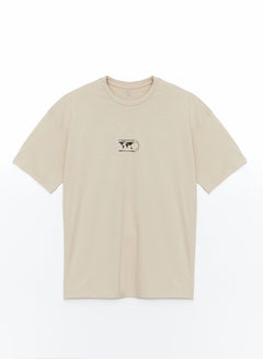 LC WAIKIKI Crew Neck Short Sleeve Printed Combed Cotton Men'S T-Shirt  - Image 5