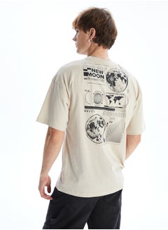 LC WAIKIKI Crew Neck Short Sleeve Printed Combed Cotton Men'S T-Shirt  - Image 4