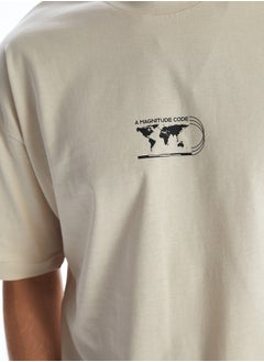 LC WAIKIKI Crew Neck Short Sleeve Printed Combed Cotton Men'S T-Shirt  - Image 3