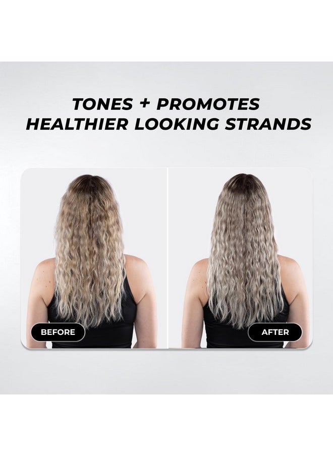 XMONDO XMONDO Hair Supernova Blonde Toning Reparative Mask | Vegan Formula Reduces Unwanted Brassy & Yellow Tones on Blonde, Highlighted, and Gray Hair | 8 Fl Oz, 1-Pack  - Image 2