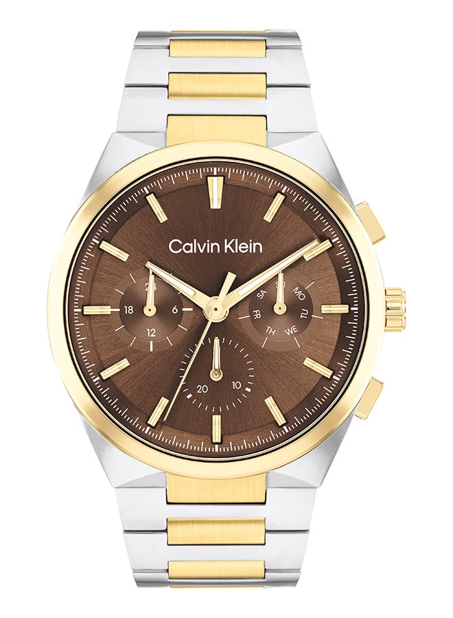 CALVIN KLEIN Men's Analog Round Shape Alloy Wrist Watch 25200442 - 44 Mm - Image 1