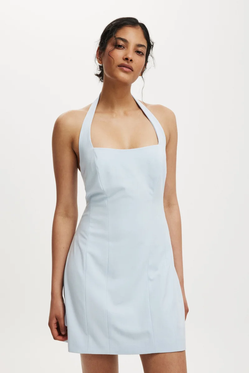 Cotton On IZZY HALTER SUITING DRESS