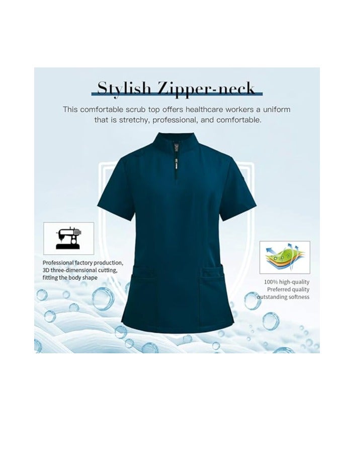 Womens Men Medical Scrubs Set Unisex Scrub Top and Scrub Pant Set Medical Uniform Scrubs Medical Uniform Set - Image 4