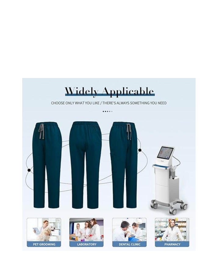 Womens Men Medical Scrubs Set Unisex Scrub Top and Scrub Pant Set Medical Uniform Scrubs Medical Uniform Set - Image 5