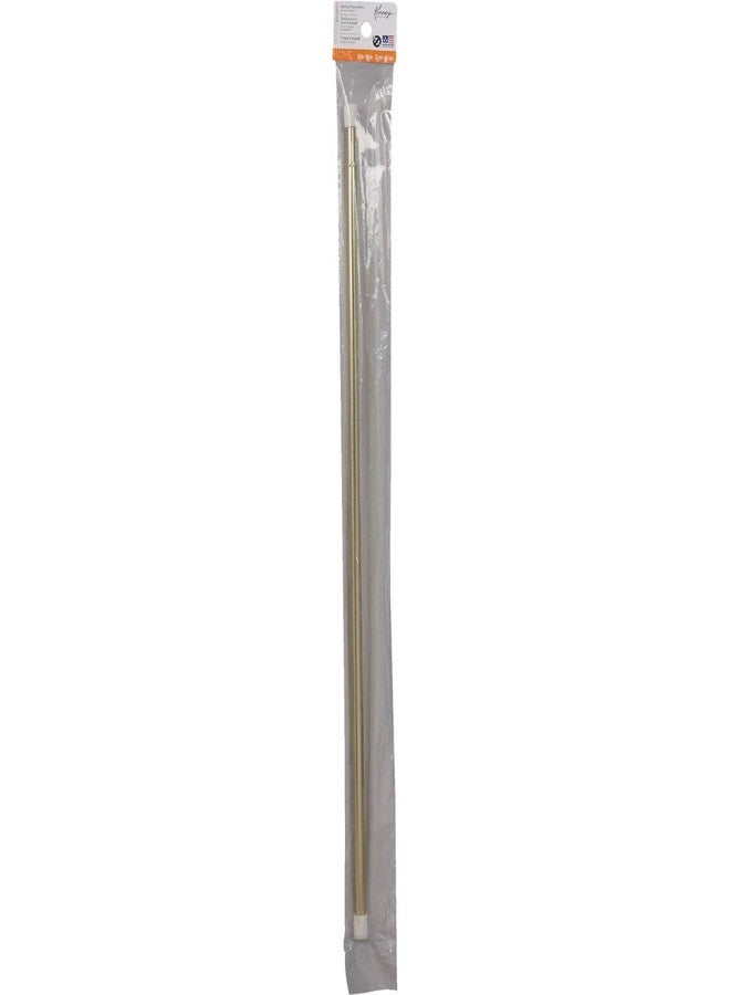 Keeney Kenney A7004213316 Tension Rod, 28-to-48-Inch Width, 7/16-Inch Diameter, Brass - Image 2