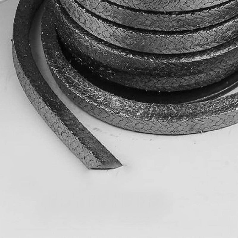Graphite Braided Packing Seal 3x3 10m High Temperature Chemical Resistant for Valves Pumps - Image 2