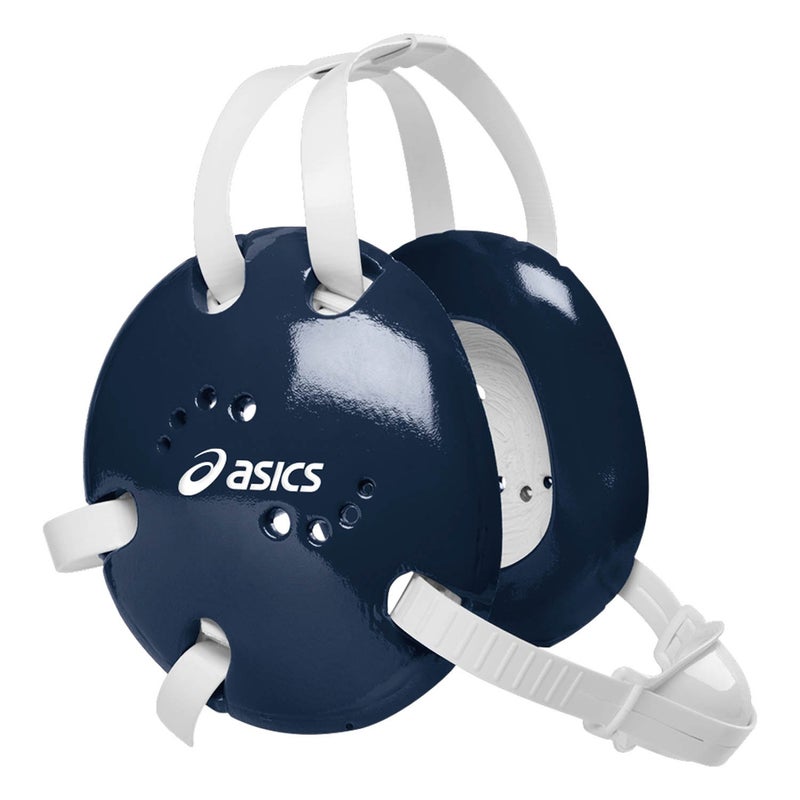 ASICS Snap Down Earguard, Navy, One Size