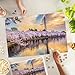 Lantern Press Washington DC Washington Monument and Cherry Blossoms Reflecting at Sunset 1000 Piece Jigsaw Puzzle for Adults Made in USA with Reference Poster - Image 4