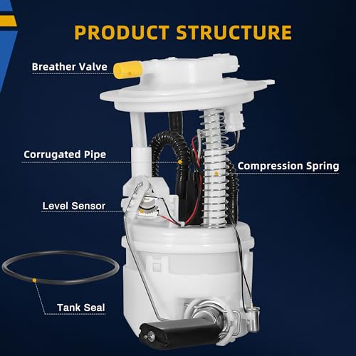 DWVO Fuel Pump Module Assembly Compatible with Sentra 2013 2014 2015 2016 2017 2018 2019 L4 1.8L - Image 2