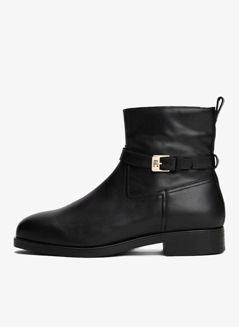 تومي هيلفيغر بوت جلدي برباط - Image 2