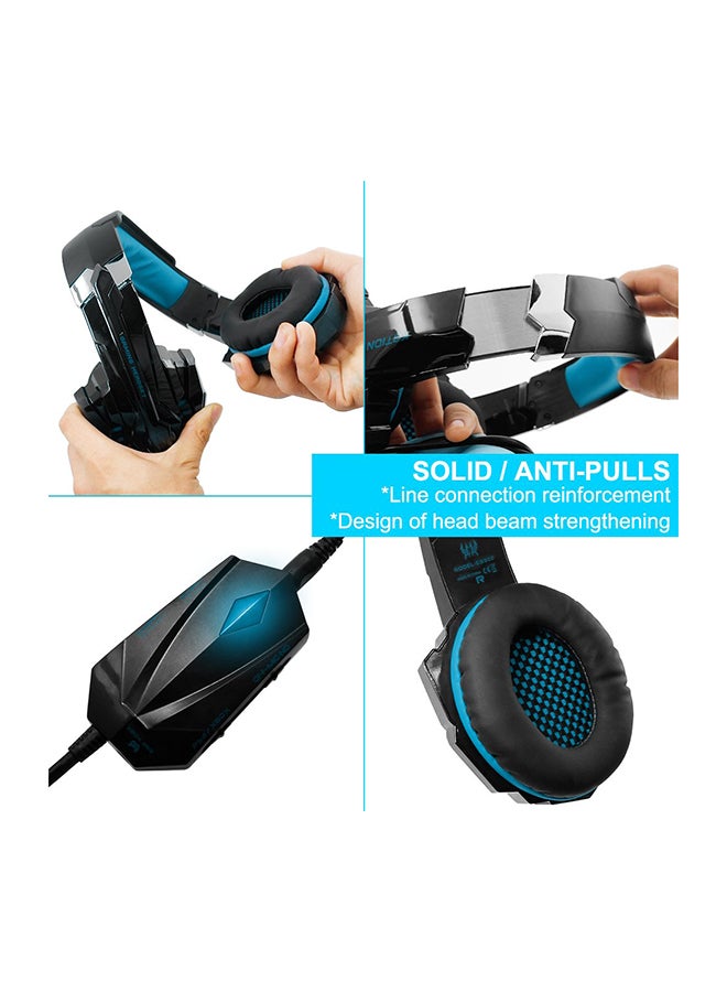 KOTION EACH Over-Ear Gaming Wired Headset With Mic For PS4 /PS5 /XOne /XSeries /Nswitch /PC - Image 4