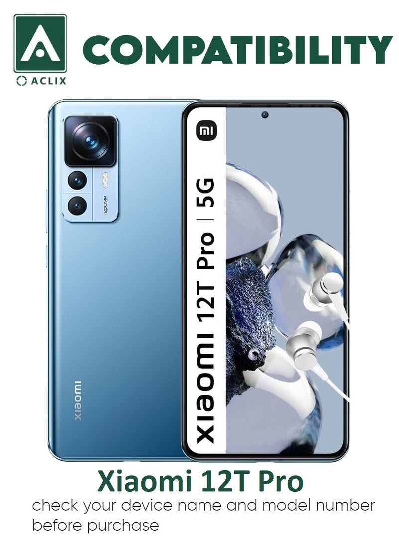 ACLIX 4 Pieces Antistatic ESD Dustproof Premium Quality High Definition Tempered Glass Screen Protector Designed For Xiaomi 12T Pro - Image 3