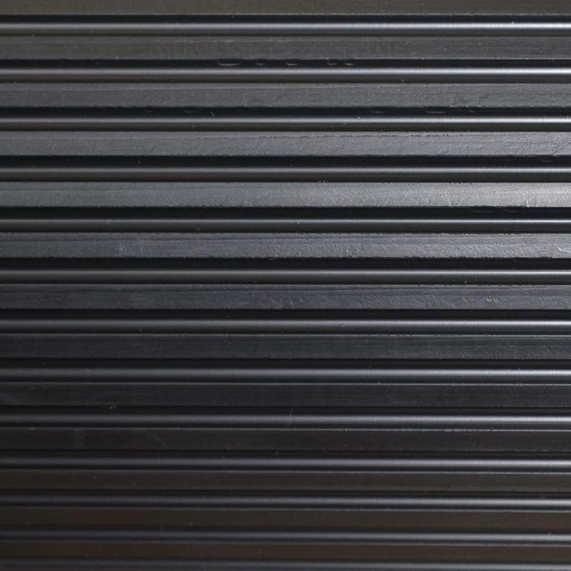 CLIMATEX Indoor/Outdoor Rubber Scraper Mat, 36 in. x 6﻿ ft., Black - Image 3