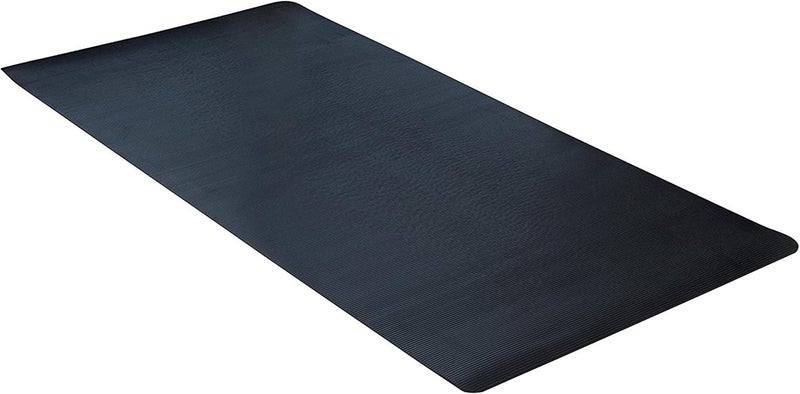 CLIMATEX Indoor/Outdoor Rubber Scraper Mat, 36 in. x 6﻿ ft., Black - Image 1