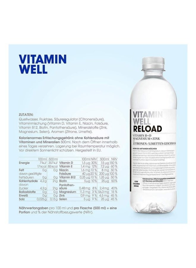 فيتامين ويل ريشيل ، ليمون لايم ، 500 مل ، عبوة من 12 قطعة - Image 3