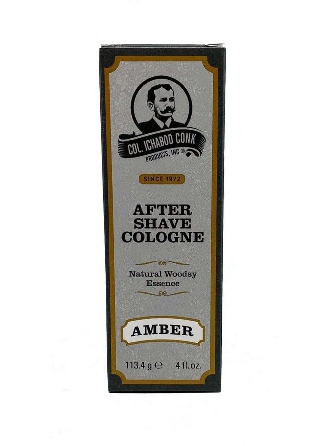 Colonel Conk كولونيل إيشابود كونك كولونيا بعد الحلاقة برائحة العنبر 4 أونصة سائلة زجاجية من كولونيل كونك - Image 3