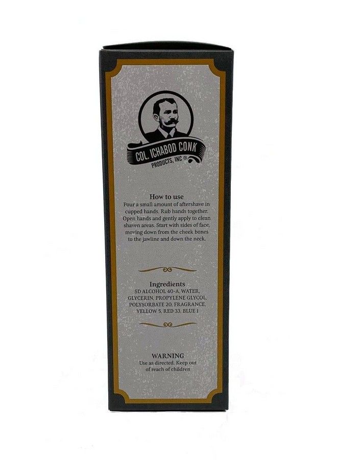 Colonel Conk كولونيل إيشابود كونك كولونيا بعد الحلاقة برائحة العنبر 4 أونصة سائلة زجاجية من كولونيل كونك - Image 4
