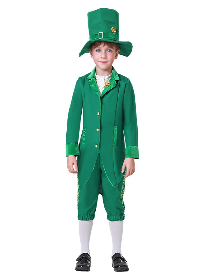 Little Surprise Box,St.Patricks Day costume for Boys,Kids Halloween Costume Dress Up-4-6Y