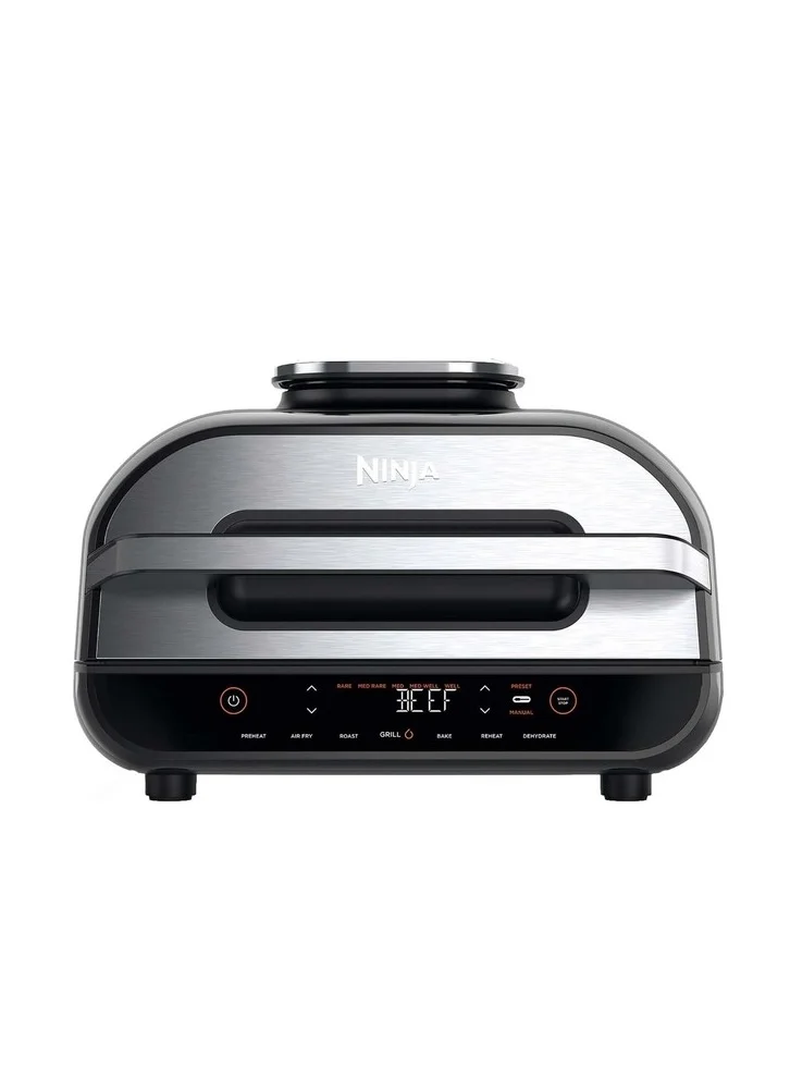 Ninja Ninja Foodi MAX Health Grill and Air Fryer AG551ME, 3.8 L, Grey/Silver